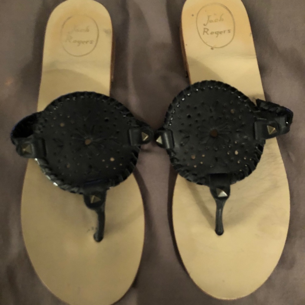Jack Rogers Georgica leather Sandals